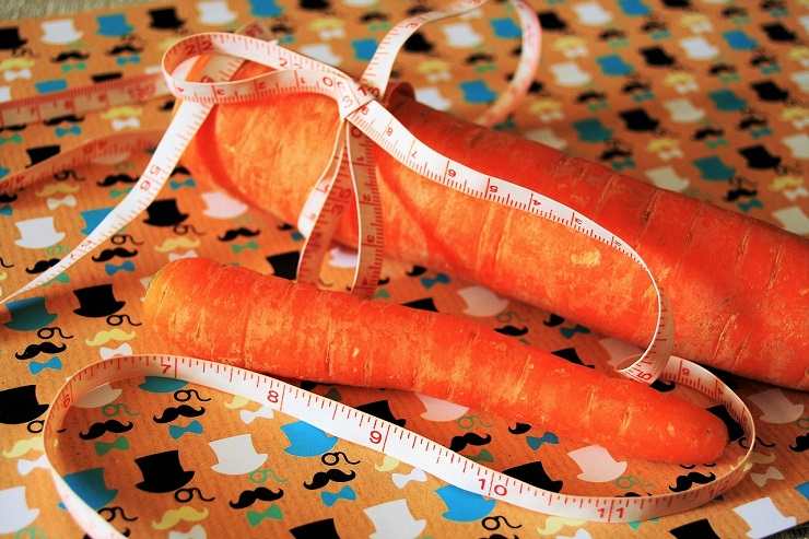 Delle carote e un metro