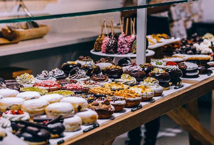 Dolci, donuts e torte