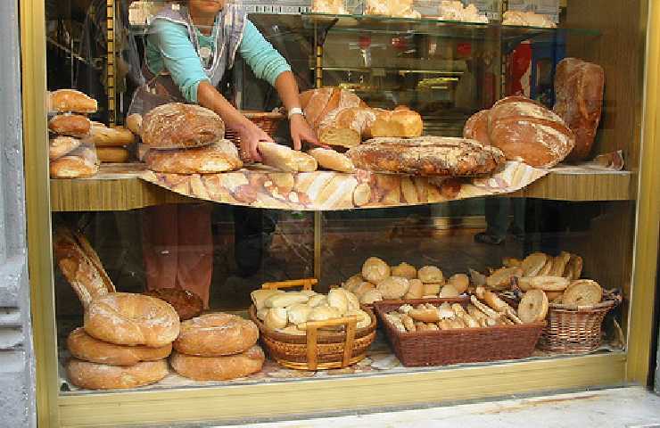 Pane in vetrina