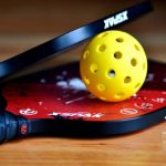 Racchette e pallina da pickleball
