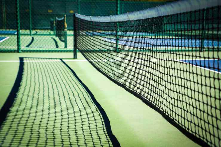 Campo da gioco per lo sport del pickleball