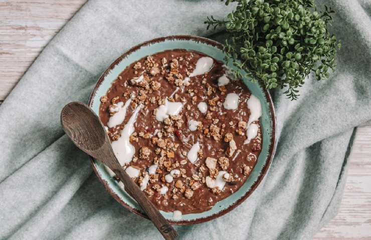 Porridge al cacao